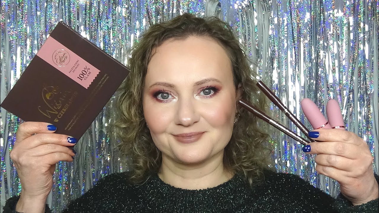 ★ GLAM SHOP★ kolekcja: WIŚNIA W CZEKOLADZIE★ makijaż★swatche★