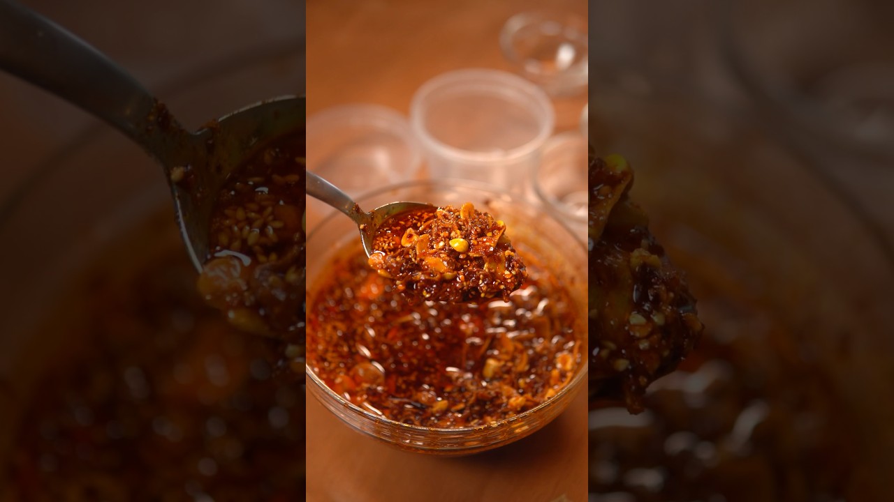 XXX Crunch Chili Crisp #shorts #chilioil #chilicrisp #food