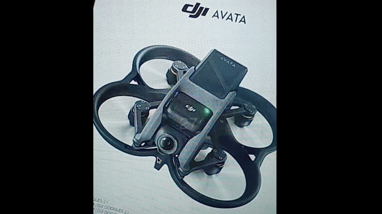 Images of new Dji Avata Fpv drone