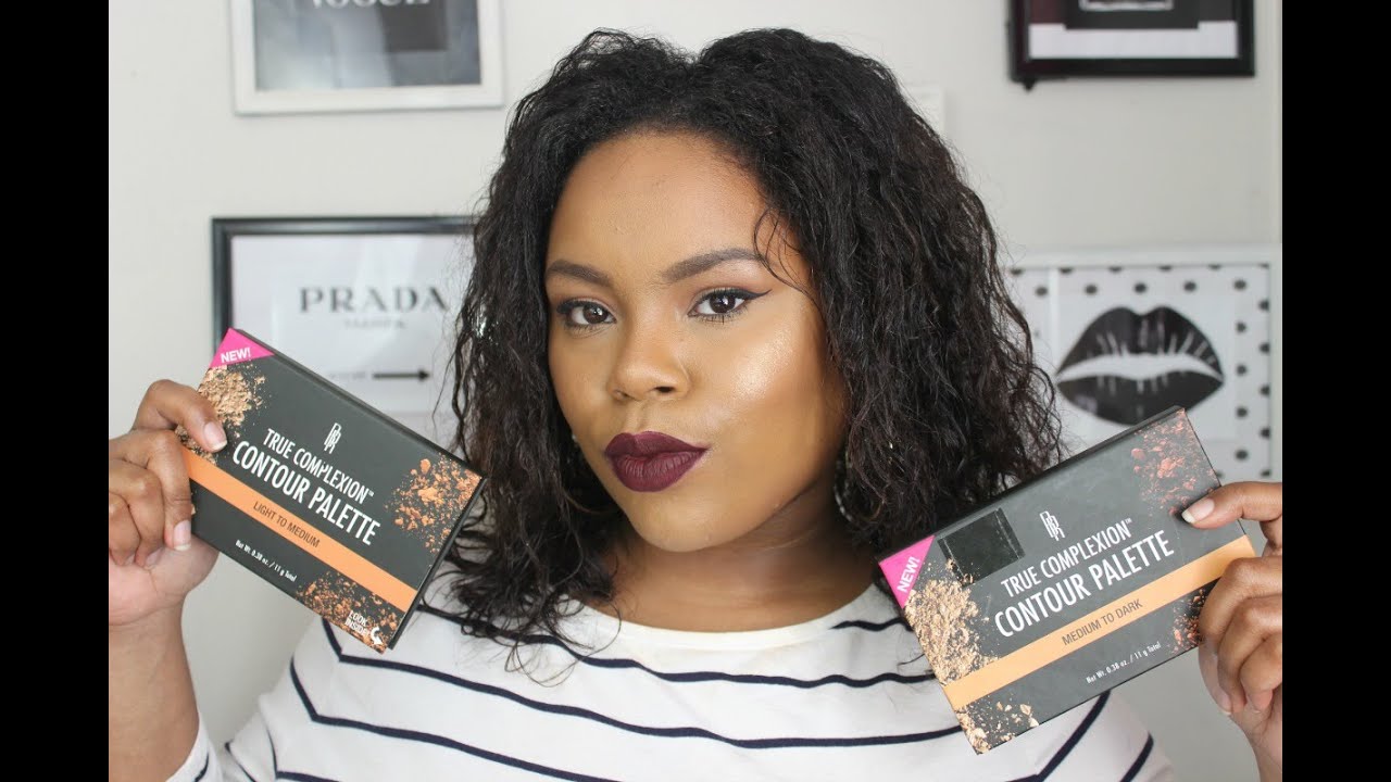 NEW | Black Radiance True Complexion Contour Palette | Review & Demo
