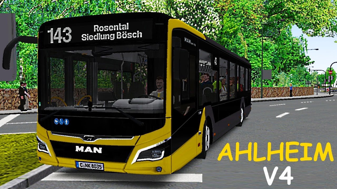 OMSI 2 [60 FPS] - AHLHEIM V4 im New Lion's City! - Let's Play Omsi 2 [#730]