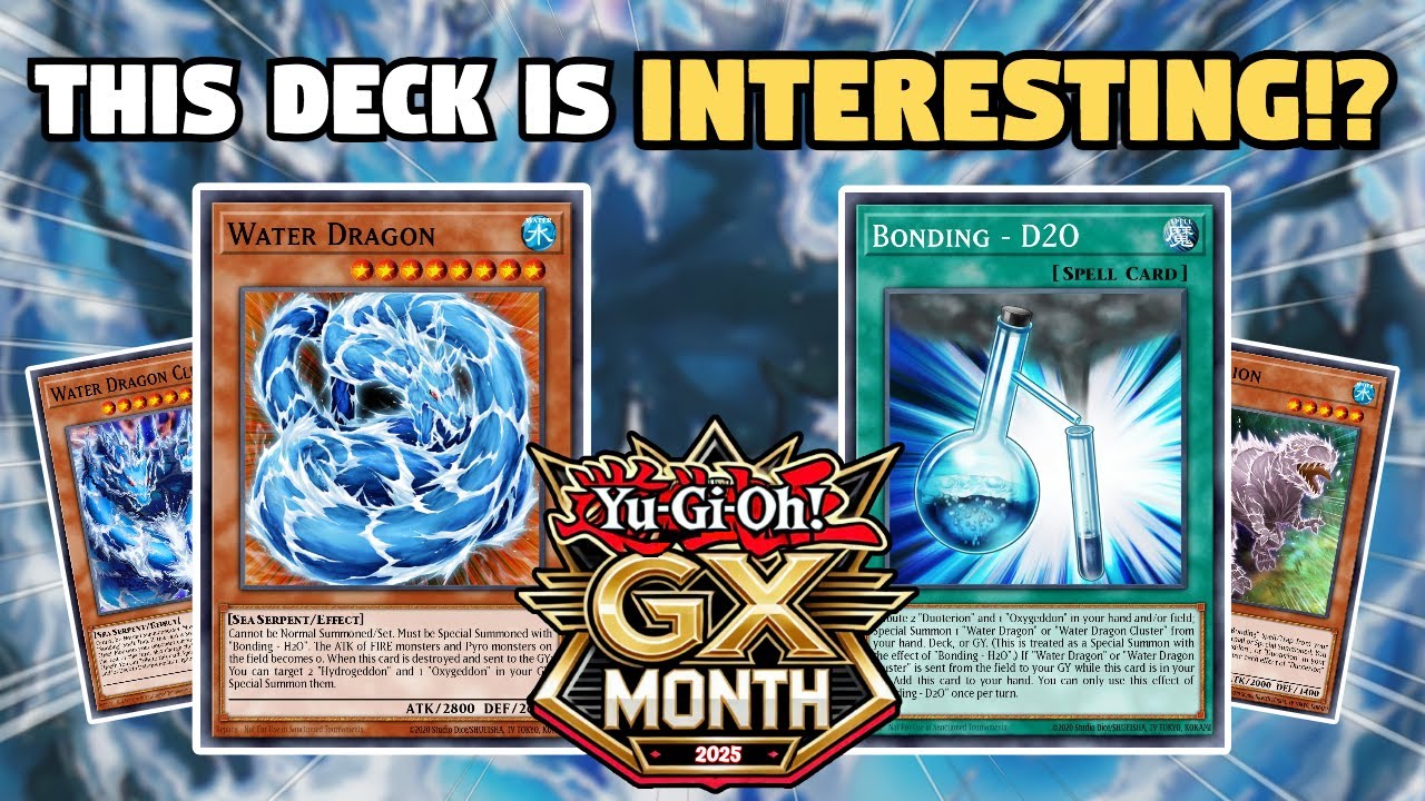 IT'S PLAYABLE! Water Dragon Deck Profile! | Yu-Gi-Oh! GX Month | March 2025