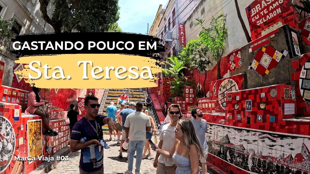 CONHECEMOS Santa Teresa (RJ) e NÃO GASTAMOS NADA 😱 | O Bairro Mais Charmoso do Rio