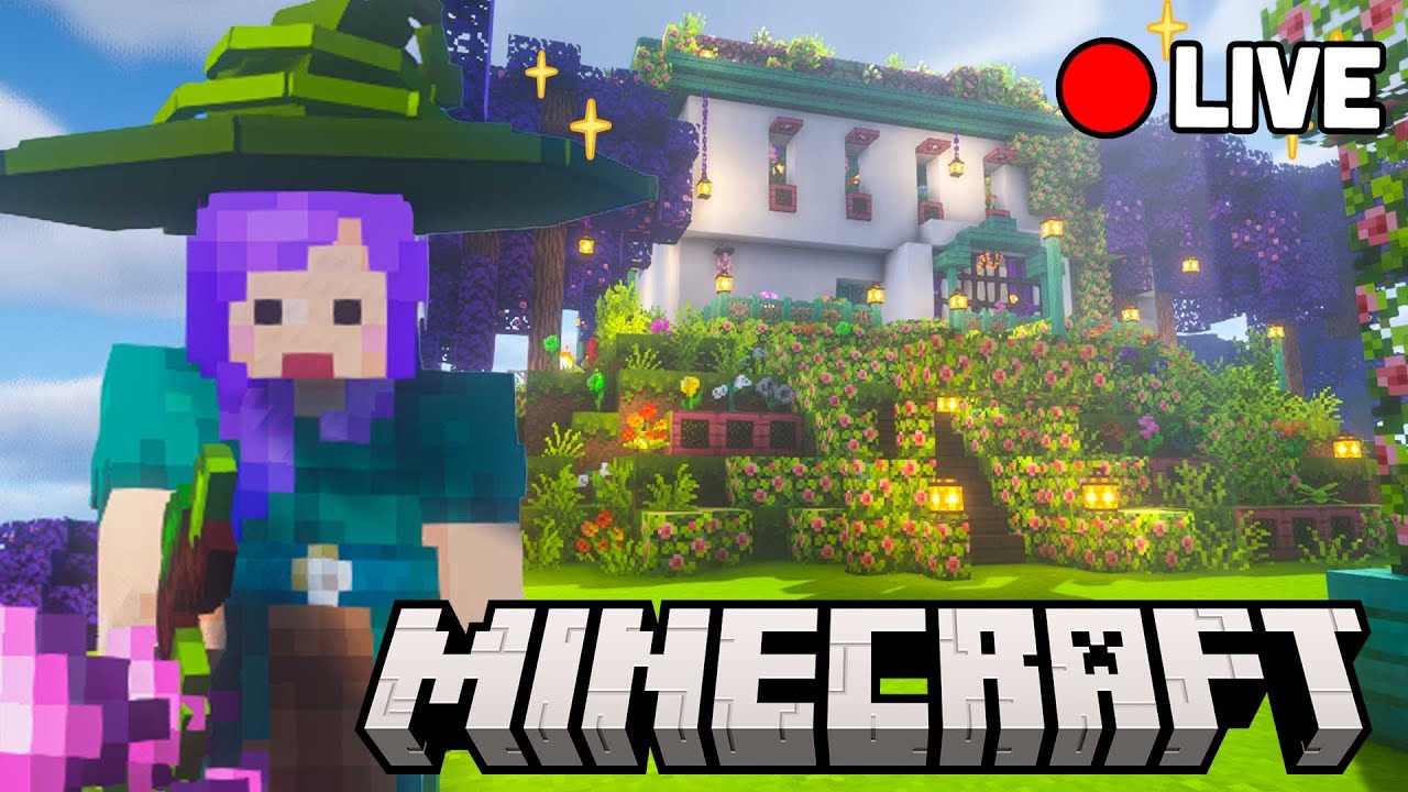 🔴Cozy Vibes Minecraft Day - WitchCraft SMP