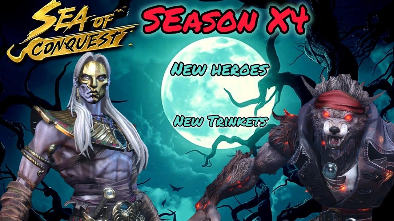 ОБЗОР СЕЗОНА 9 [X4] В SEA OF CONQUEST | Season Х4 in SOC (ENG SUB)