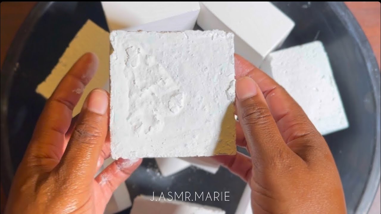 5 fresh and 5 reformed gym chalk blocks #5for5k for @ASMRCrushes open collab