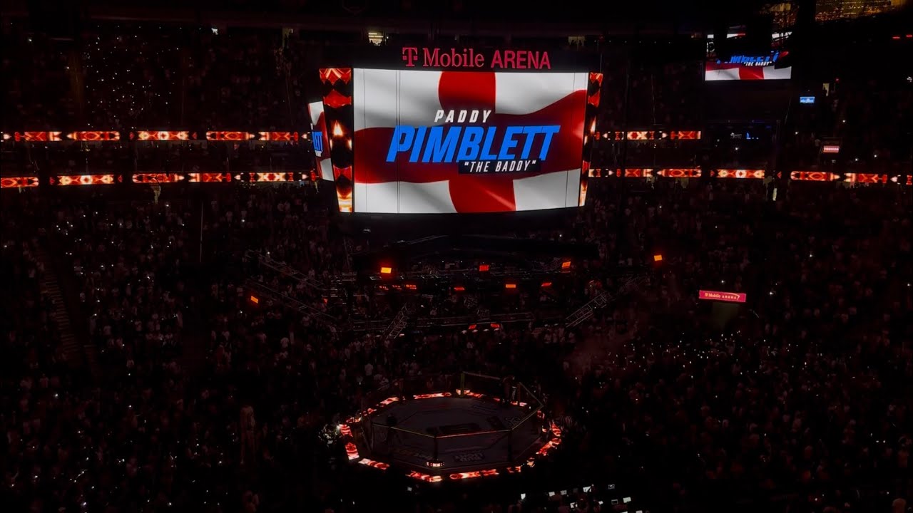 UFC 329: Paddy &ldquo;The Baddy&rdquo; Pimblett vs Benoit &ldquo;God of War&rdquo; Saint Denis Walkout/Intro