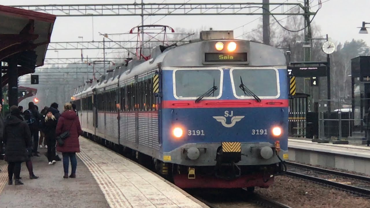 Svenska tåg del 11 - Flen Station