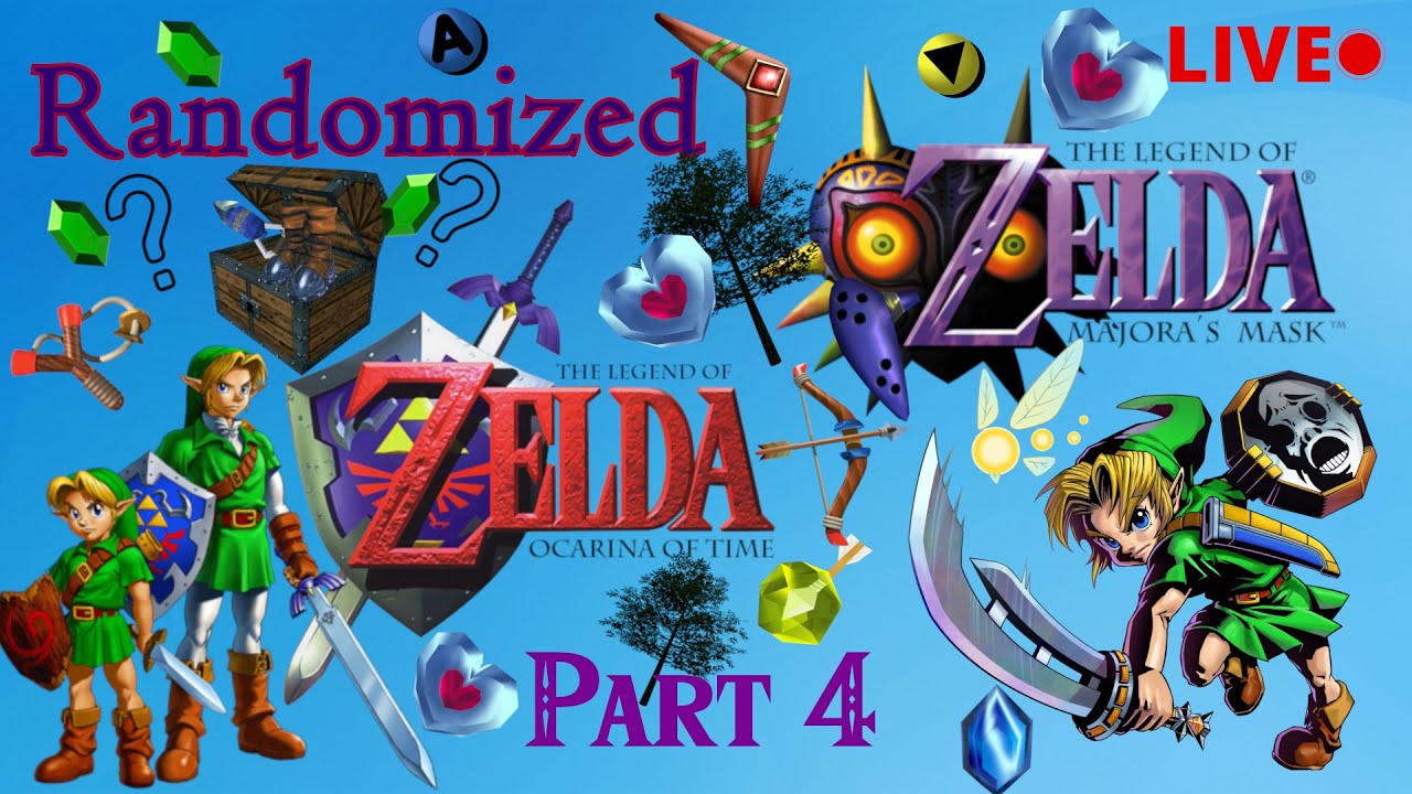 OOTMM crazy Zelda Randomizer with new Randomized items Part 4