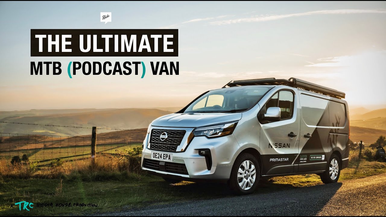 Building the ultimate MTB van + mobile podcast studio!