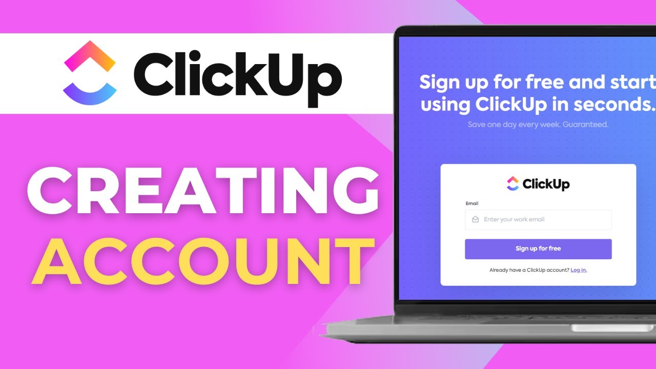 How to Create a ClickUp Account
