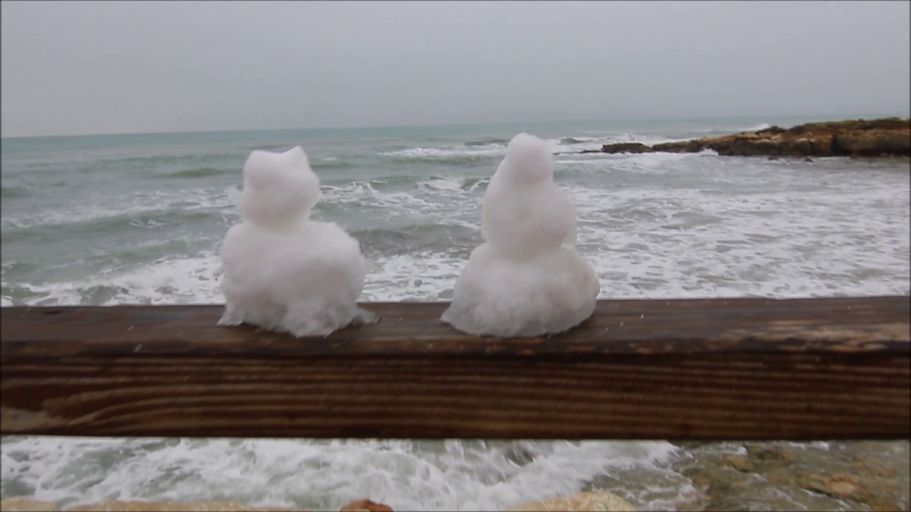 Crónica de un día de nieve en Torrevieja (18/01/2017)