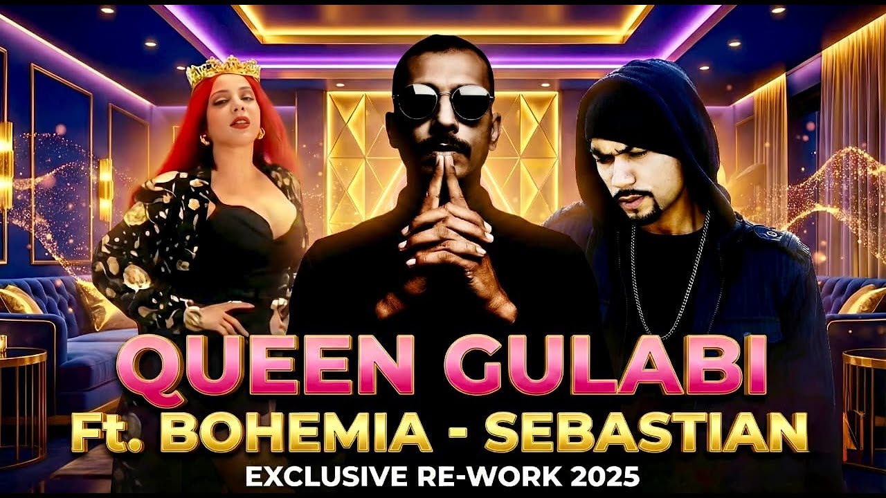 QUEEN GULABI - JASMINE SANDLAS Ft. BOHEMIA - SEBASTIAN (DESI REMIX) 2025