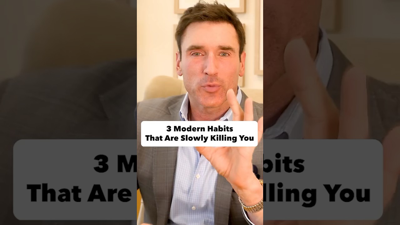 Longevity Doctor Explains 3 Daily Habits to Avoid