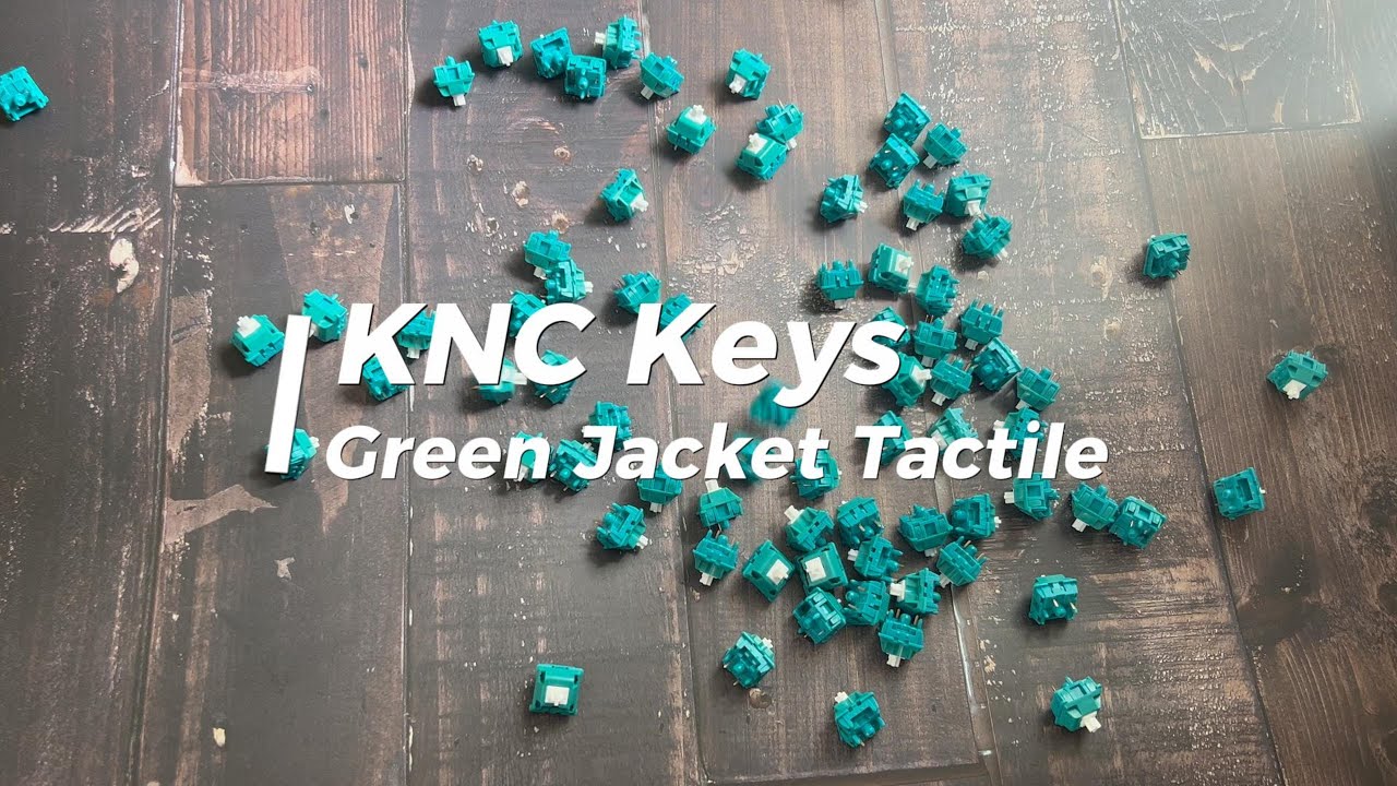 The KNC Keys Green Jacket Tactile's are back! Another banger tactile has returned!