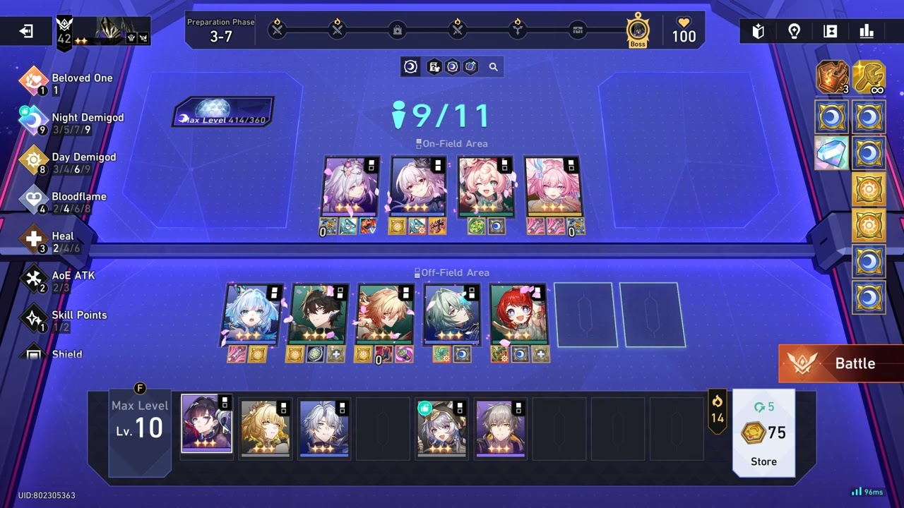 omg maxed night demigod is insaneee | Currency Wars - Honkai: Star Rail