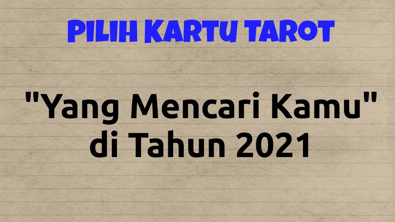 💙 Pilih Kartu Tarot 💜 