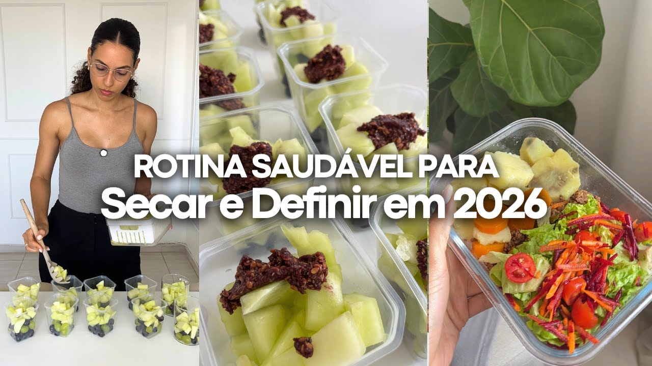 Voltando aos hábitos para secar e definir | Rotina de treino e alimentação, novas metas fitness