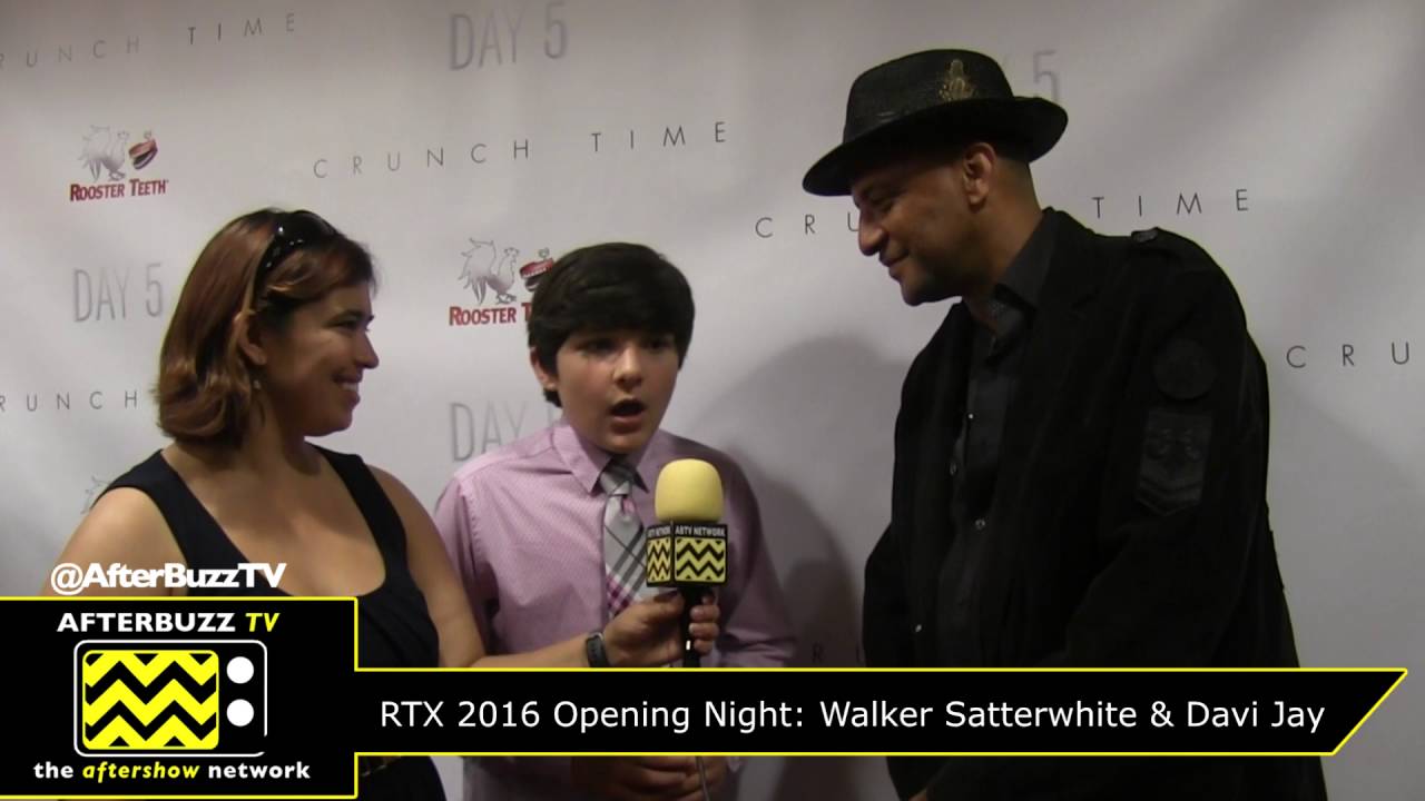 Walker Satterwhite & Davi Jay @ RTX 2016 Opening Night