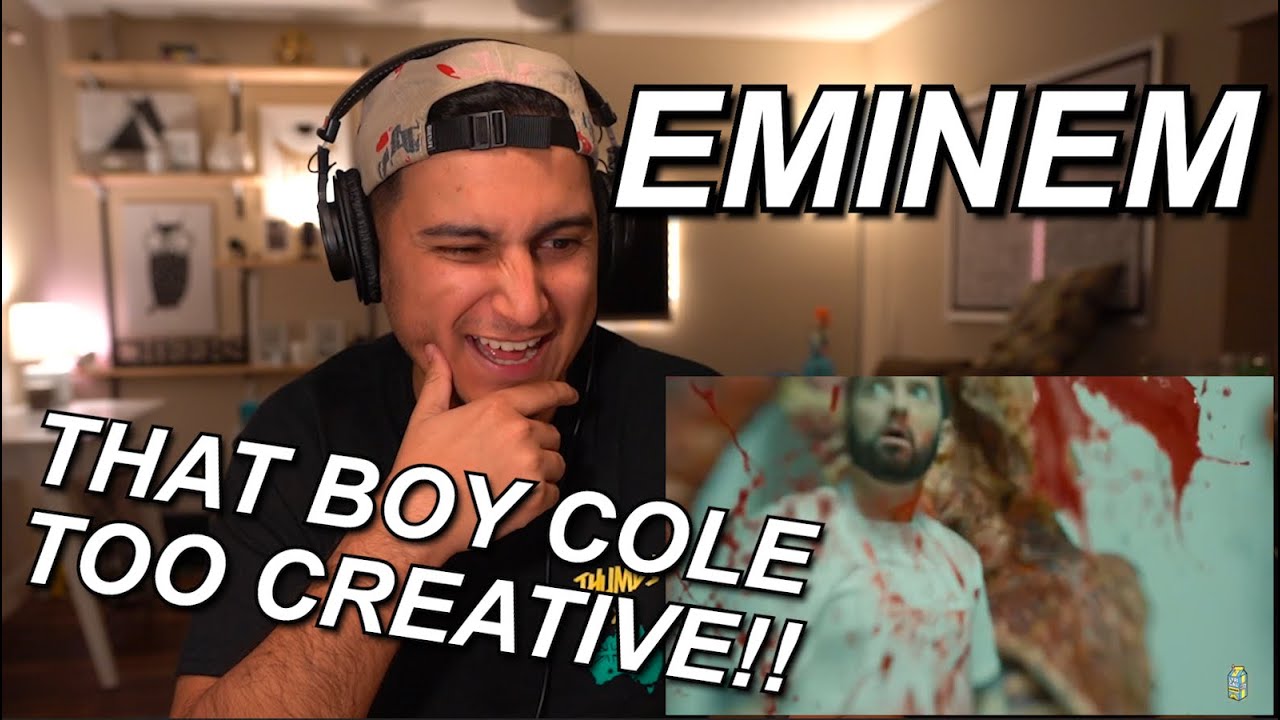 EMINEM - GODZILLA MUSIC VIDEO REACTION!! | FUN AND TOUCHING. MAKING JUICE PROUD.