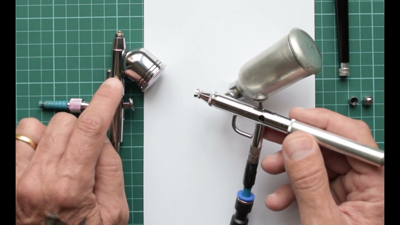 O melhor aerógrafo, Gatti AG 8 Curso grátis de aerografia