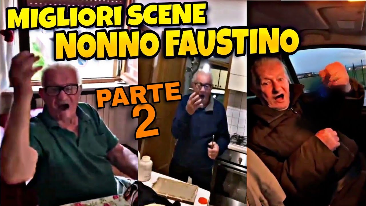 NUOVE scene divertenti NONNO FAUSTINO - Carlettolife