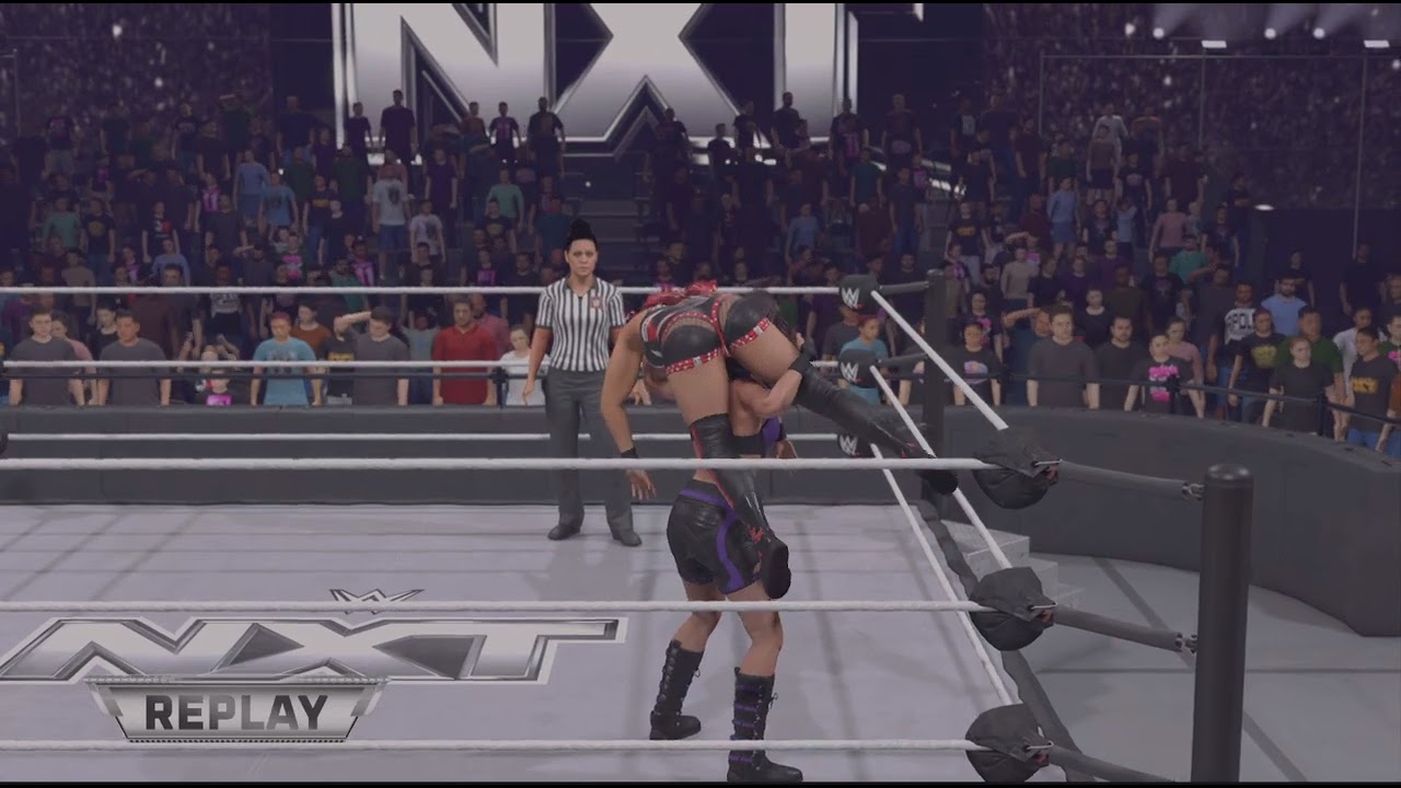 WWE 2K26 Zaria debuts on NXT and demolishes a local competitor - NXT
