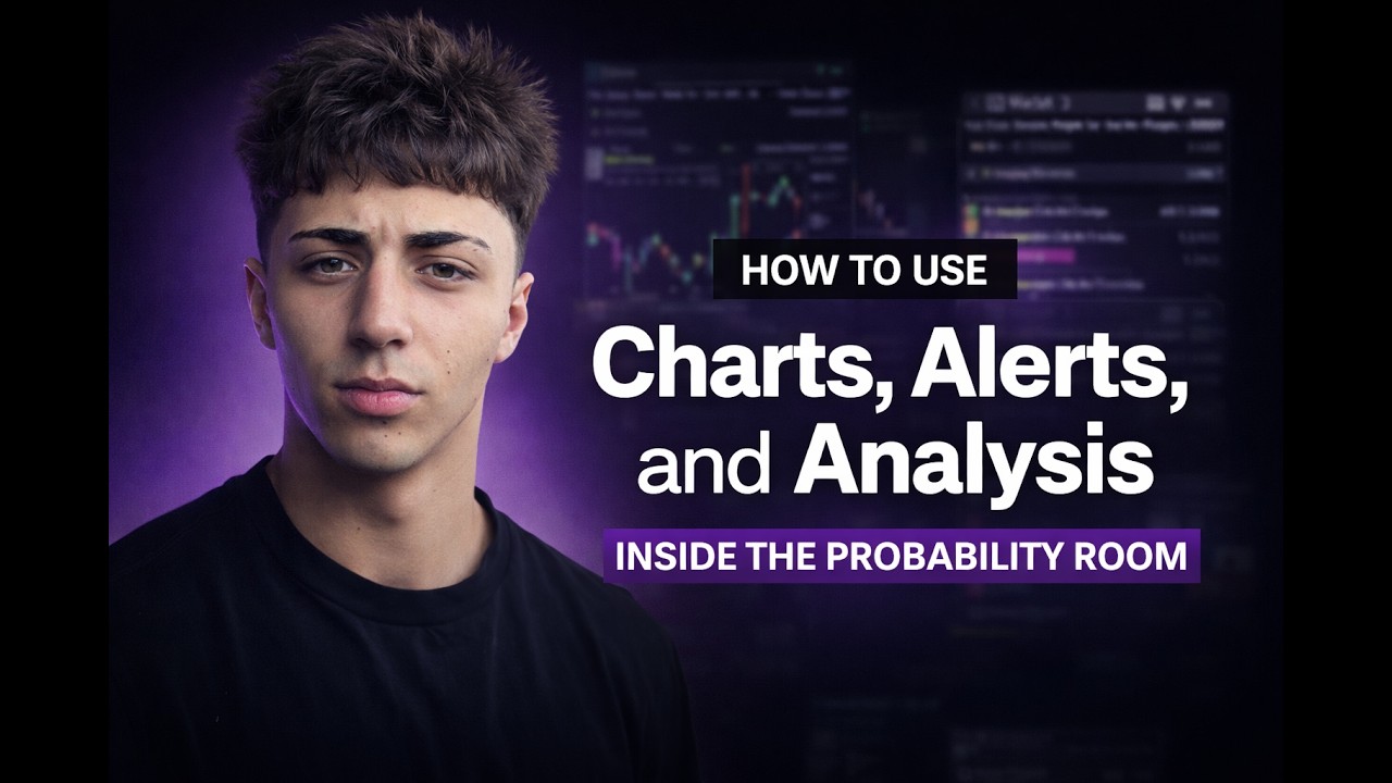How to Use Charts, Alerts, and Analysis Inside The Probability Room