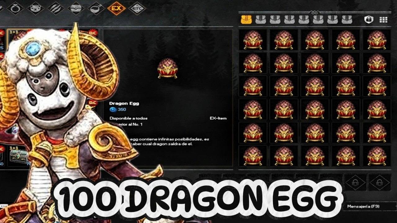 &iquest;Qu&eacute; se puede obtener de 100 Dragon Egg? | Rakion