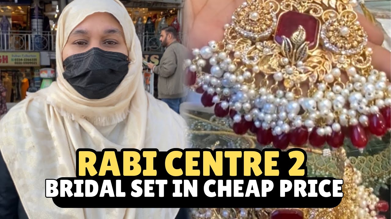 Rabi centre 2 rawalpindi main nihayat kam qeemat bridal jewellery
