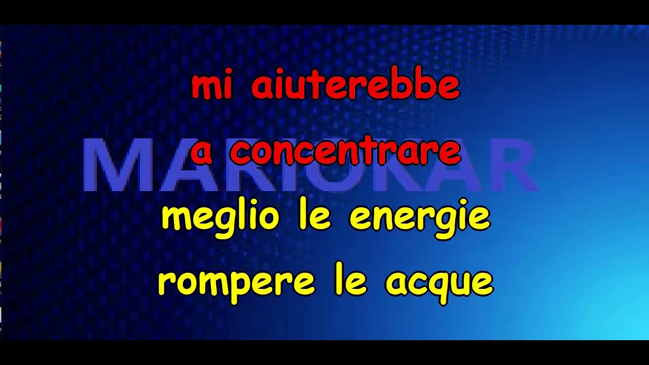 Litfiba   Goccia a goccia  karaoke