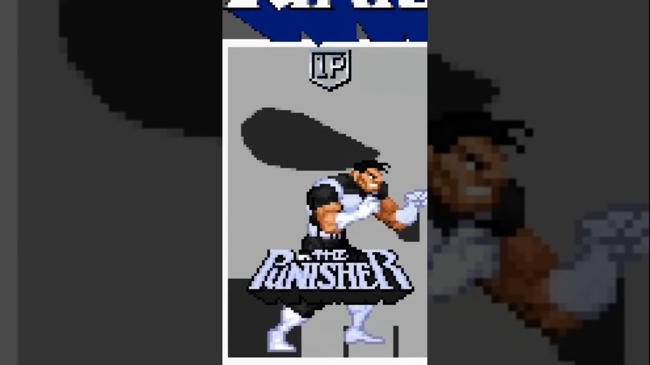 All chars and Skins - The Punisher Arcade Remake #wolverine #punisher #marvel #indiegame #fangame