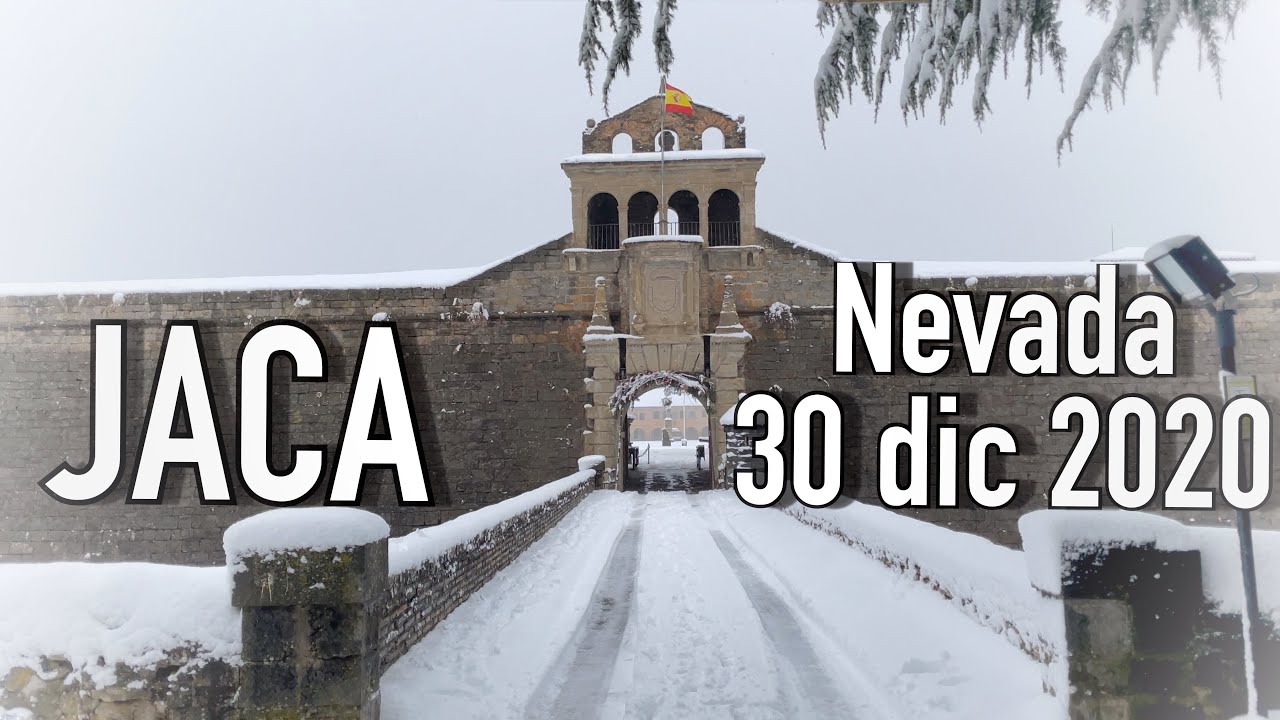 Jaca nevada 30/diciembre/2020 4K 60fps HDR Dolby Vision