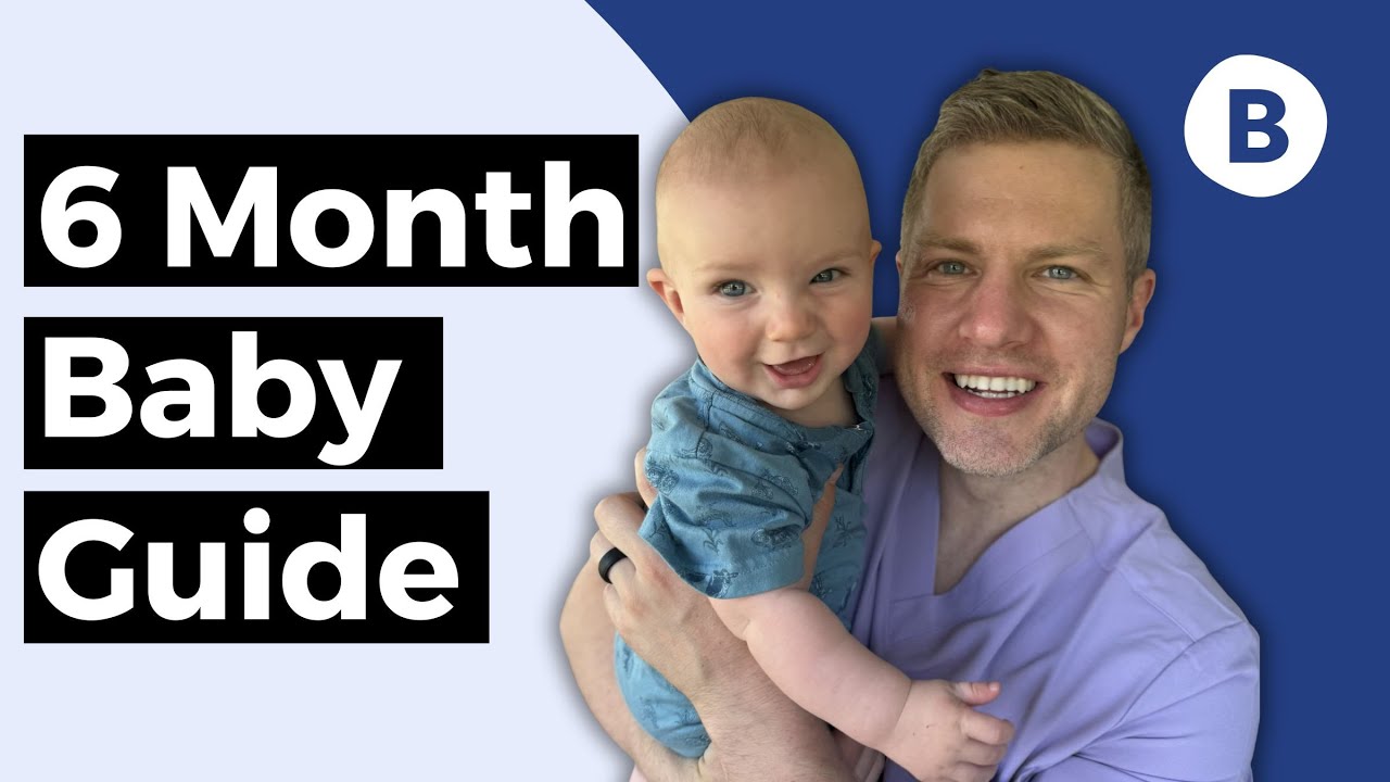 Pediatrician Guide to the 6-Month Development, Sleep Training, and Starting Solid Foods!