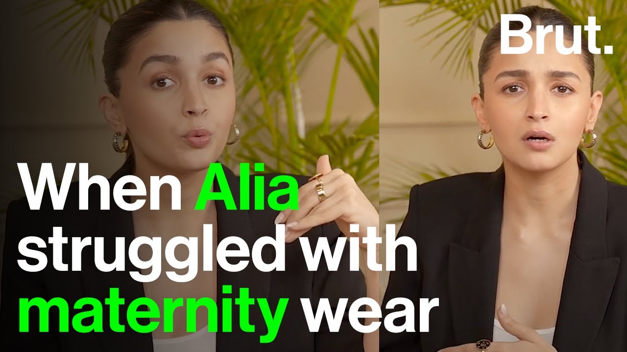 When Alia struggled with maternity wear