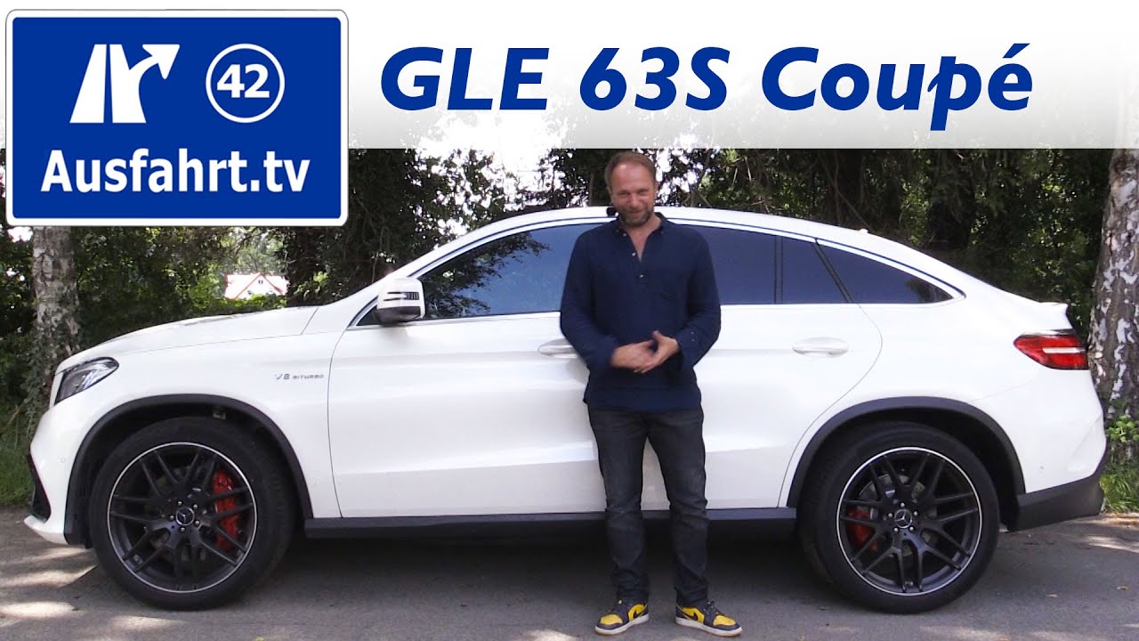 2016 Mercedes-AMG GLE 63S Coupé (C292) - Fahrbericht der Probefahrt, Test, Review Ausfahrt.tv