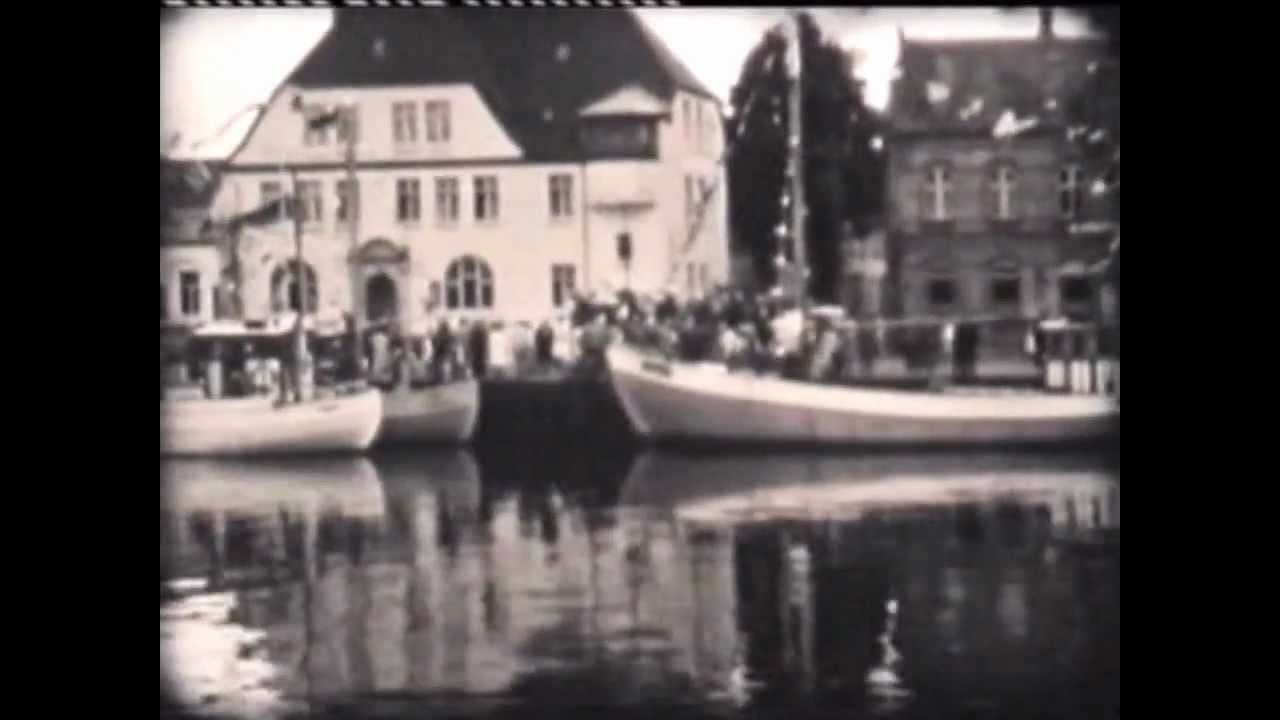 Altes Eckernförde - Hafenszenen 1961.wmv