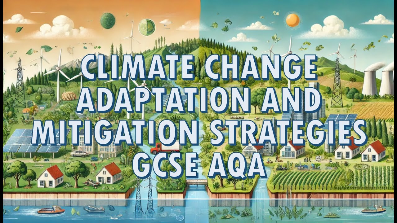 Mitigation and adaptation strategies for climate change: AQA GCSE