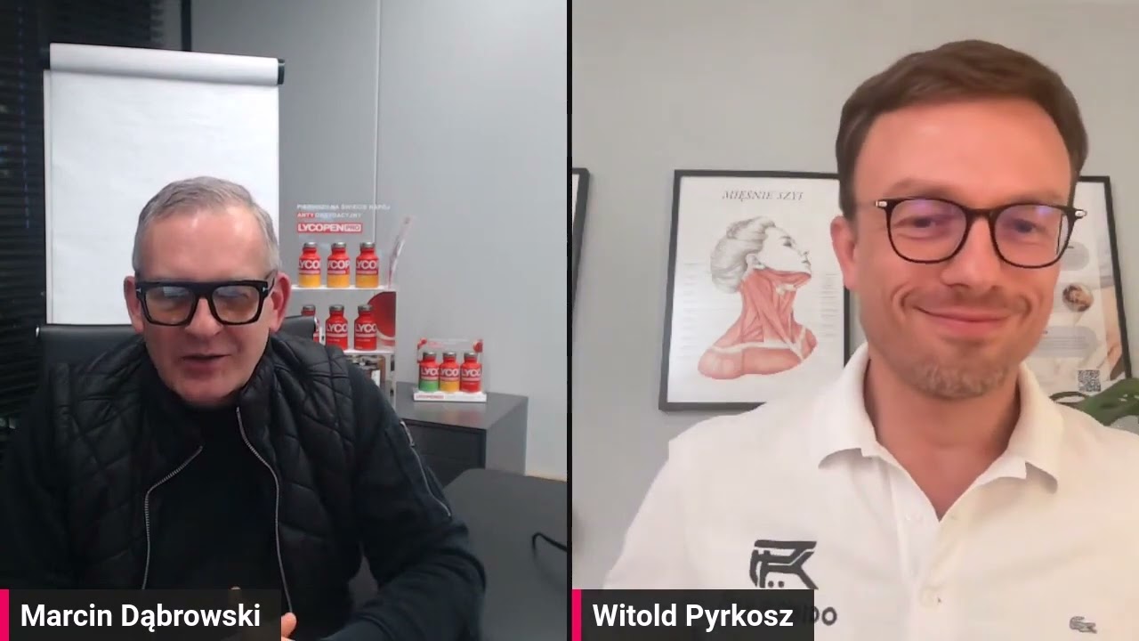 Rozmowa Witolda Pyrkosza z prezesem LycoPharm p. Marcinem Dąbrowskim