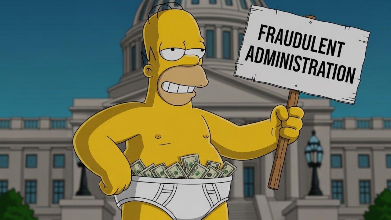 Homer Simpson Explains The Corruption of the Government