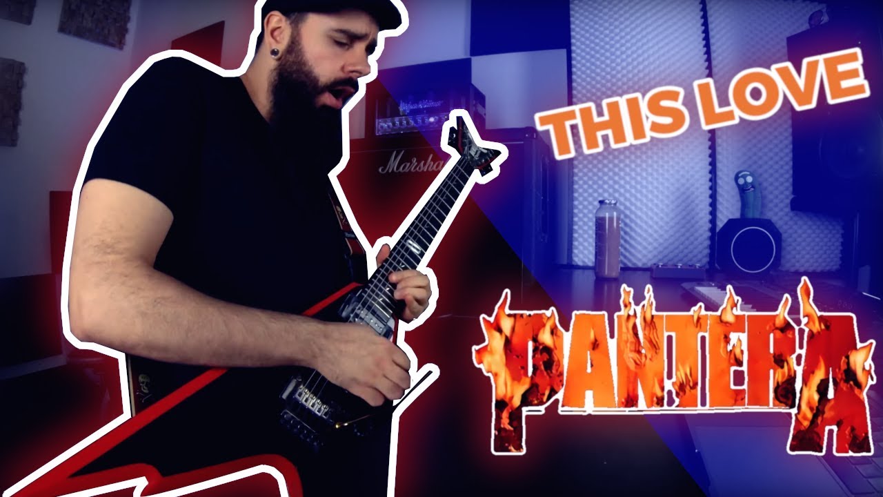 🎸 Pantera – This Love | Full Guitar + Solo Cover