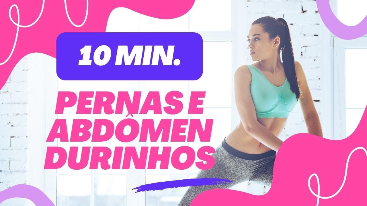 TREINO DE BUMBUM E ABDÔMEN EM 10 MINUTOS | Natural Fitness