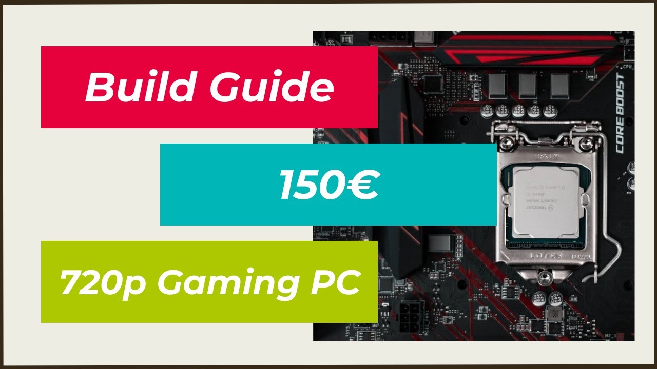 [Juli/2016] Build Guide - Gaming PC unter 150&euro; selbst zusammenstellen/bauen