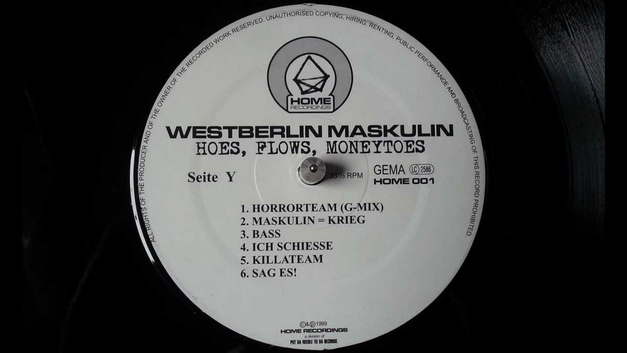Westberlin Maskulin - Hoes, Flows, Moneytoes (1997/1999) [Full Album]