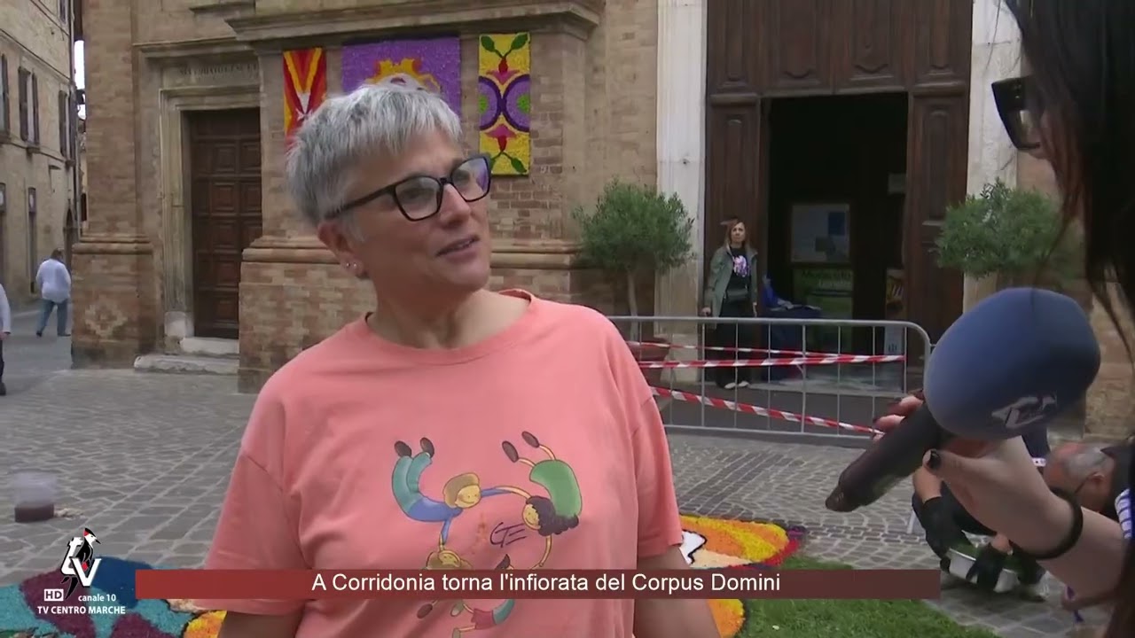 A Corridonia torna l'infiorata del Corpus Domini