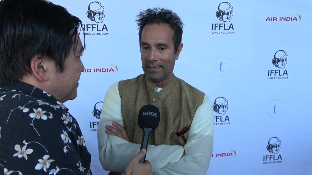 Tarsem Singh Carpet Interview at Opening Night of IFFLA 2024