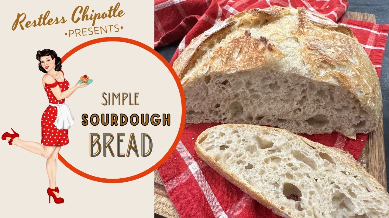 How I Make Sourdough Bread the Easy Way!