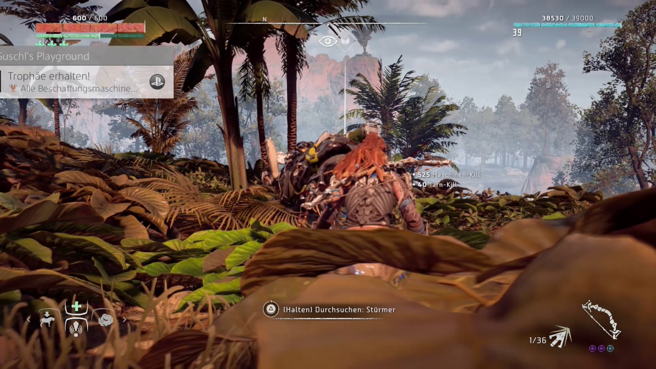 Horizon Zero Dawn - Alle Typen der Maschinen - German | PS4
