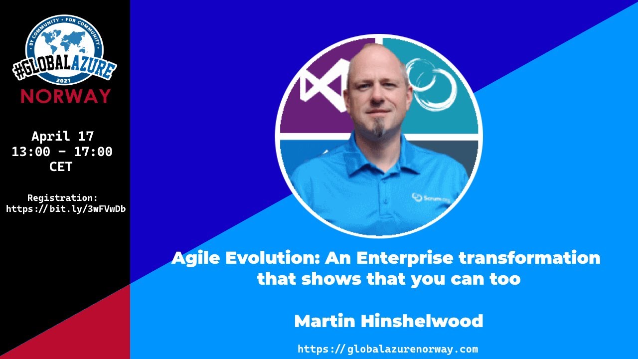 Agile Evolution: An Enterprise transformation that shows that you can too -  Martin Hinshelwood