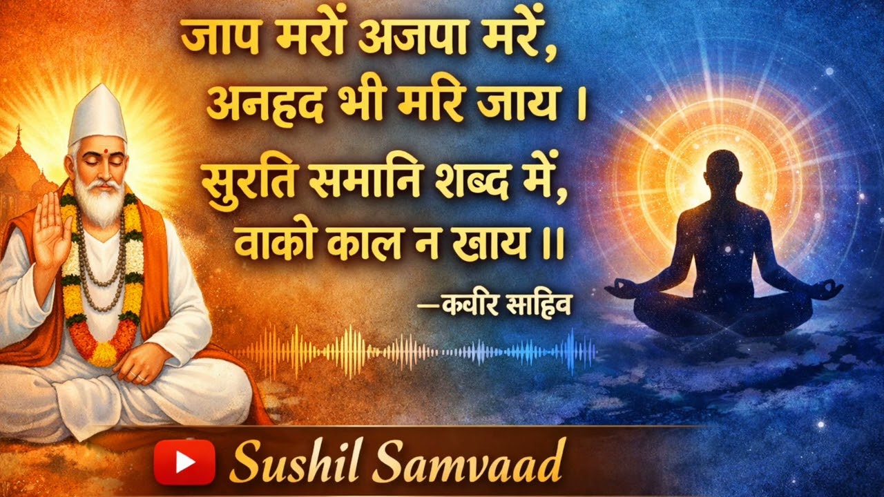 जाप मेरे अजपा मेरे अनहद भी मर जाय ll Sushil Samvaad
